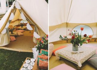 Birthday Decoration Ideas : Garden Festival Glamping Birthday Party