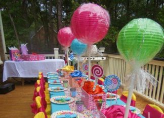 Birthday Decoration Ideas : Lollipops!