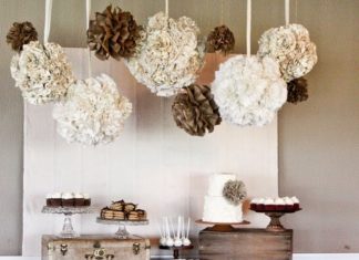 Birthday Decoration Ideas : Now THAT's how to do pom poms! gorg!