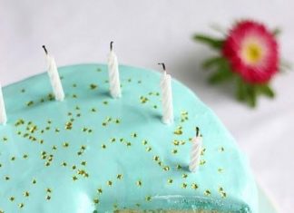 Birthday Decoration Ideas : Old fashion birthday cake………