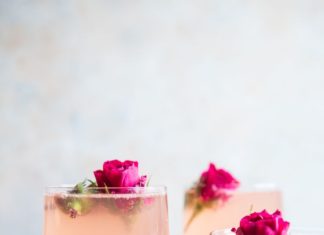 Birthday Decoration Ideas : Rose Lemon Spritzer | halfbakedharvest.com Half Baked Harvest