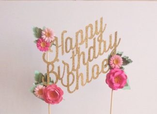 Birthday Decoration Ideas : birthday cake topper