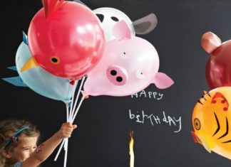 Birthday Decoration Ideas : #party animal #balloons