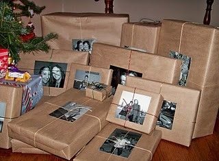 Birthday Decoration Ideas : put pictures of who the present belongs to on the present. Love this idea for Ch…