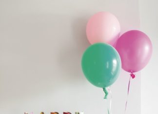 Birthday Decoration : In our house we have a tradition of leaving birthday messages for each other as …