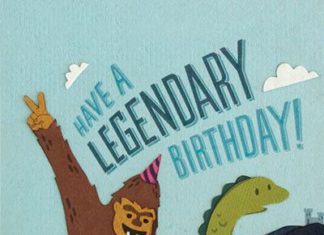 Birthday Decoration : Legendary Birthday Card