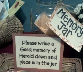 Birthday Decoration : Memory jar. See more 80th birthday party suggestions at one-stop-party-id….