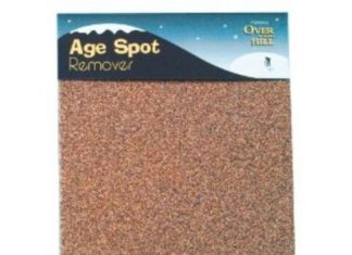 Birthday Decoration : NEW Over the Hill Funny Gift Gag “Age Spot Remover” Sandpaper