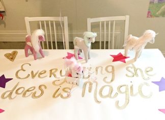 Birthday Decoration : Our unicorn party invitations are just one of the fabulous girls' birthday p…