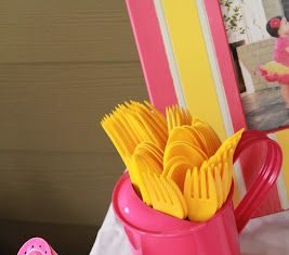 Birthday Decoration : Pink Lemonade 1st Birthday Party! Could use these ideas for a little miss sunshi…