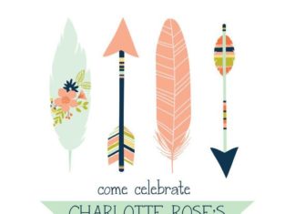 Birthday Decoration : Tribal Birthday Invitation Tribal Invite Arrow by PartiesbyPam