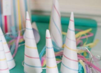 Birthday Decoration : Unicorn Party Hats More