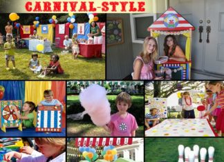 Birthday Decoration : carnival party