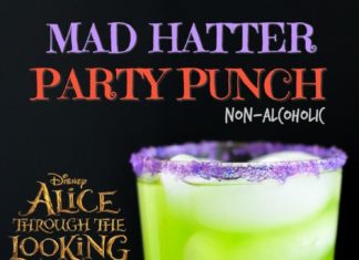 Birthday Decoration : mad hatter party punch recipe