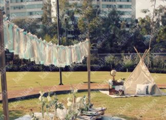 Birthday Decoration : www.kamalion.com.mx – Decoración / Boho chic/ Picnic / Teepee / Baby Shower / T…