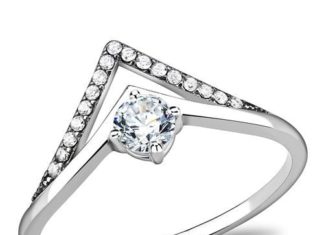 Birthday Gifts Ideas : .80CT Russian Lab Diamond Wedding Band Promise Ring