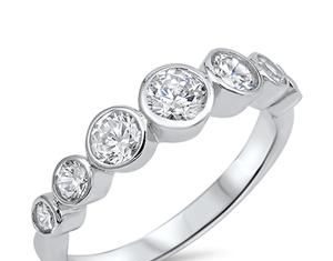Birthday Gifts Ideas : A Perfect 2.98TCW Round Cut Russian Lab Diamond Engagement Ring