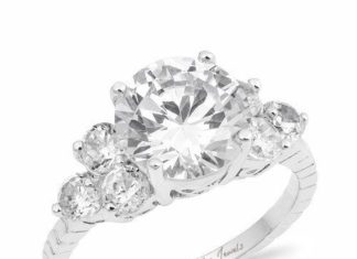 Birthday Gifts Ideas : A Perfect 2CT Round Cut Russian Lab Diamond Ring
