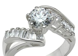Birthday Gifts Ideas : Antique Style Perfect 1.6CT Round Cut Russian Lab Diamond Engagement Ring