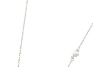 Birthday Gifts Ideas : Sterling Silver Heart Journey Necklace