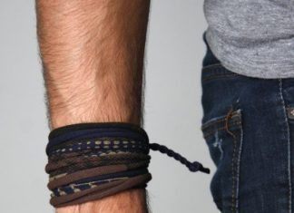 Birthday Gifts Inspiration : Bracelet Mens, envelopper Hipster, Bracelet, cadeau d