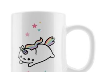 Birthday Gifts Inspiration : Caticorn Mug, kawaii cute caticorn gift, cat unicorn unique present, cute cat ch…