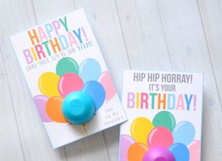 Birthday Gifts Inspiration : Cute Lip Balm gift idea that you can use for Primary teachers, YW, RS, or a frie…