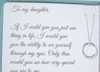 Birthday Gifts Inspiration : DAUGHTER necklace To Daughter from Mom Double by SoBlessedDesigns, $39.00