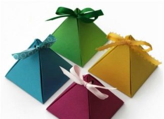 Birthday Gifts Inspiration : DIY Origami Pyramid Gift Boxes…..25 Adorable and Creative DIY Gift Wrapping Id…