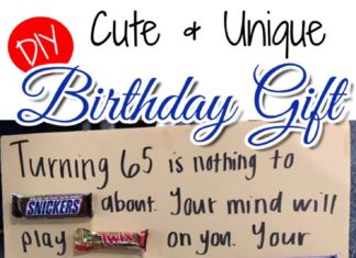 Birthday Gifts Inspiration : DIY birthday gifts – ideas I love. Great homemade birthday gift idea for mom, f…