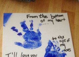 Birthday Gifts Inspiration : Footprint Craft | DIY Fathers Day Crafts for Kids | Homemade Birthday Gifts for …