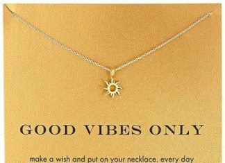 Birthday Gifts Inspiration : Good Vibes Only Necklace (Birthday Gifts For College Girls)