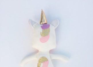 Birthday Gifts Inspiration : This unicorn doll is made with love! She makes a wonderful birthday gift or stun…
