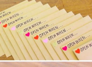 Birthday Gifts Inspiration : Open When Envelopes | 23 DIY Valentines Crafts for Boyfriend | DIY Birthday Gift…