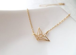 Birthday Gifts Inspiration : Or Or Rose ou argent origami grue par TiffanyAvenueBridal sur Etsy