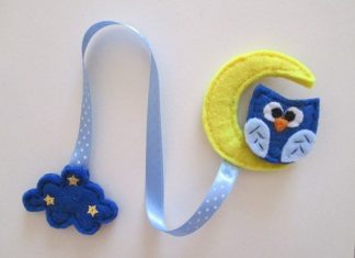Birthday Gifts Inspiration : Owl bookmark, Felt bookmark, Moon bookmark, Gift for Readers, Birthday gift, Clo…