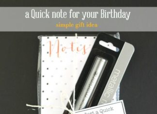 Birthday Gifts Inspiration : Quick Note for your Birthday Printable Gift Idea #birthday #gift #printable (liz…