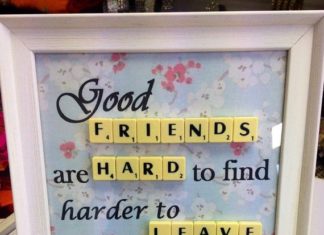 Birthday Gifts Inspiration : Personalised Scrabble Photo Frame Best Friend Gift by MissingP