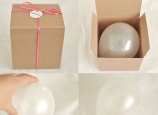 Birthday Gifts Inspiration : This is a really cute idea for any surprise