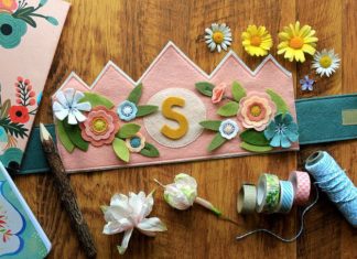 Birthday Inspiration: A Summer Princess Crown Sale : : (Maureen Cracknell Handmade)