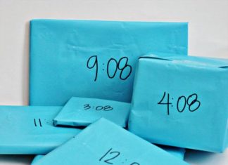 Birthday Inspiration: A present for every hour on your spouse's birthday…what a cute idea to kee…