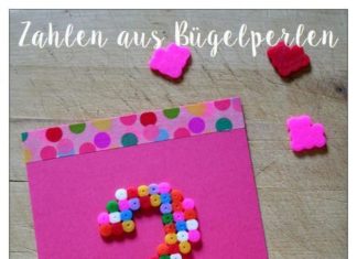 Birthday Inspiration: Basteln mit Bügelperlen – Schnelle Geburtstagskarte