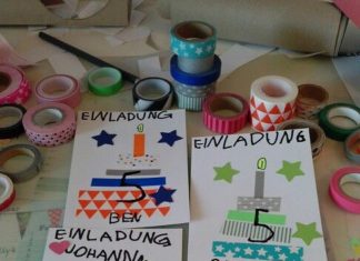 Birthday Inspiration: Bastelt Eure Geburtstagseinladungen selber!