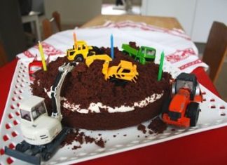 Birthday Inspiration: Baustellenkuchen