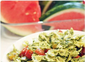 Birthday Inspiration: Bug Themed First Birthday Party | Cold pasta side dish