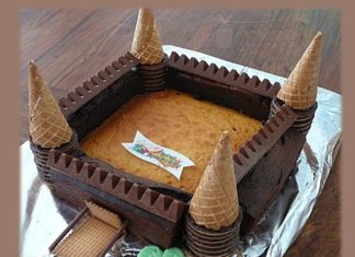 Birthday Inspiration: Chateau fort en chocolat …