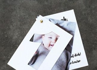 Birthday Inspiration: DIY | Grafische und reduzierte Einladungskarte zum Kindergeburtstag