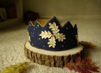 Birthday Inspiration: Dante's Waldorf Birthday Crown- Designed and made by Celeste Goodrich