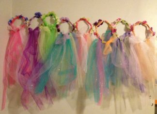 Birthday Inspiration: Diese Halos sind handgemacht, mit Liebe und Fürsorge für Ihr kleines Mädchen …