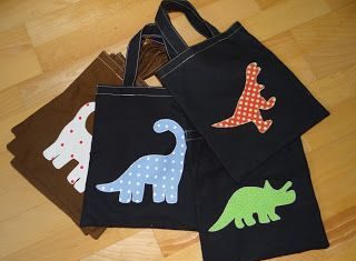 Birthday Inspiration: Dinos applizieren